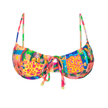 Carica l'immagine nel visualizzatore di Gallery, Product Front: Rio De Sol Reggiseno Top Love-Trip Balconet-Tie
