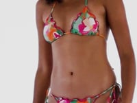 Carica e avvia il video nel visualizzatore di galleria, Video: Rio De Sol Slip Bottom Green-Bloom Frufru-Fio
