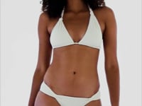 Carica e avvia il video nel visualizzatore di galleria, Video: Rio De Sol Slip Bottom Off-White Mel

