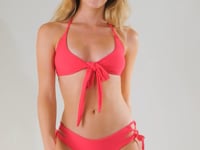 Carica e avvia il video nel visualizzatore di galleria, Video: Rio De Sol Reggiseno Top Dots-Virtual-Pink Kate
