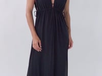 Carica e avvia il video nel visualizzatore di galleria, Black Long Dress Soleil
