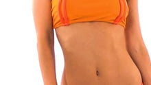 Carica e avvia il video nel visualizzatore di galleria, Video: Rio De Sol Reggiseno Top Duo Orange
