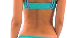 Carica e avvia il video nel visualizzatore di galleria, Video: Rio De Sol Reggiseno Top Duo Pink Blue
