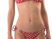 Carica e avvia il video nel visualizzatore di galleria, Video: Rio De Sol Reggiseno Top Poa Red Frufru
