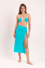 Carica l&#39;immagine nel visualizzatore di Gallery, Model Front: Rio De Sol Gonna Da Spiaggia Amb-Nannai Long Skirt Knot

