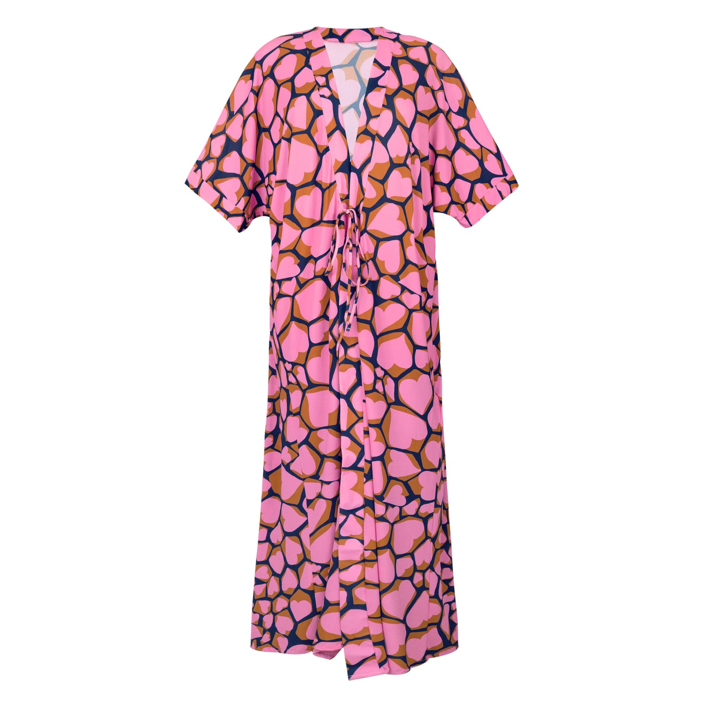 Product Front: Rio De Sol Vestito Da Spiaggia Amore-Pink Long Dress