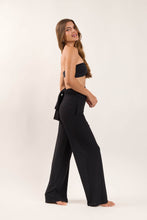 Carica l&#39;immagine nel visualizzatore di Gallery, Image 03: Rio De Sol Pantaloni Da Spiaggia Black Pants Knot
