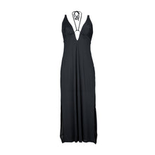 Carica l&#39;immagine nel visualizzatore di Gallery, Product Front: Rio De Sol Vestito Da Spiaggia Black Saida Yara
