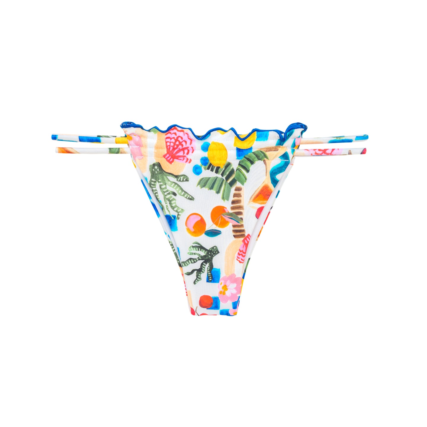 Product Front: Rio De Sol Slip Bottom Al-Mare Pipa-Frufru