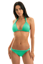 Carica l&#39;immagine nel visualizzatore di Gallery, Model Front: Rio De Sol Slip Bottom Bahamas Mel
