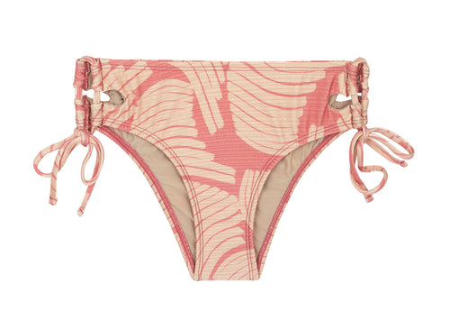 Product Front: Rio De Sol Slip Bottom Banana Rose Bandeau