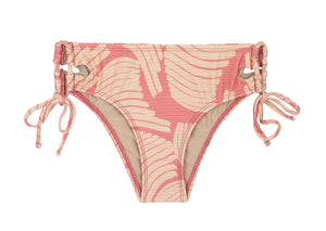 Product Front: Rio De Sol Slip Bottom Banana Rose Bandeau