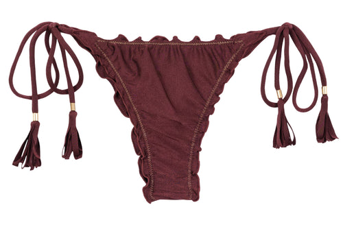 Product Front: Rio De Sol Slip Bottom Barolo Frufru-Fio