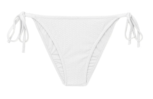 Product Front: Rio De Sol Slip Bottom Bora-White Lacinho