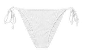 Product Front: Rio De Sol Slip Bottom Bora-White Lacinho