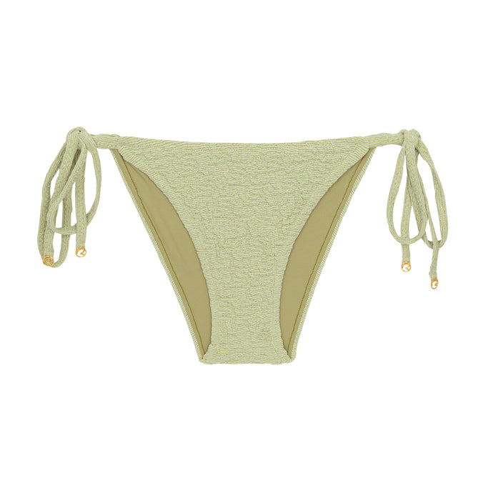 Product Front: Rio De Sol Slip Bottom Brisa-Pistache Lacinho