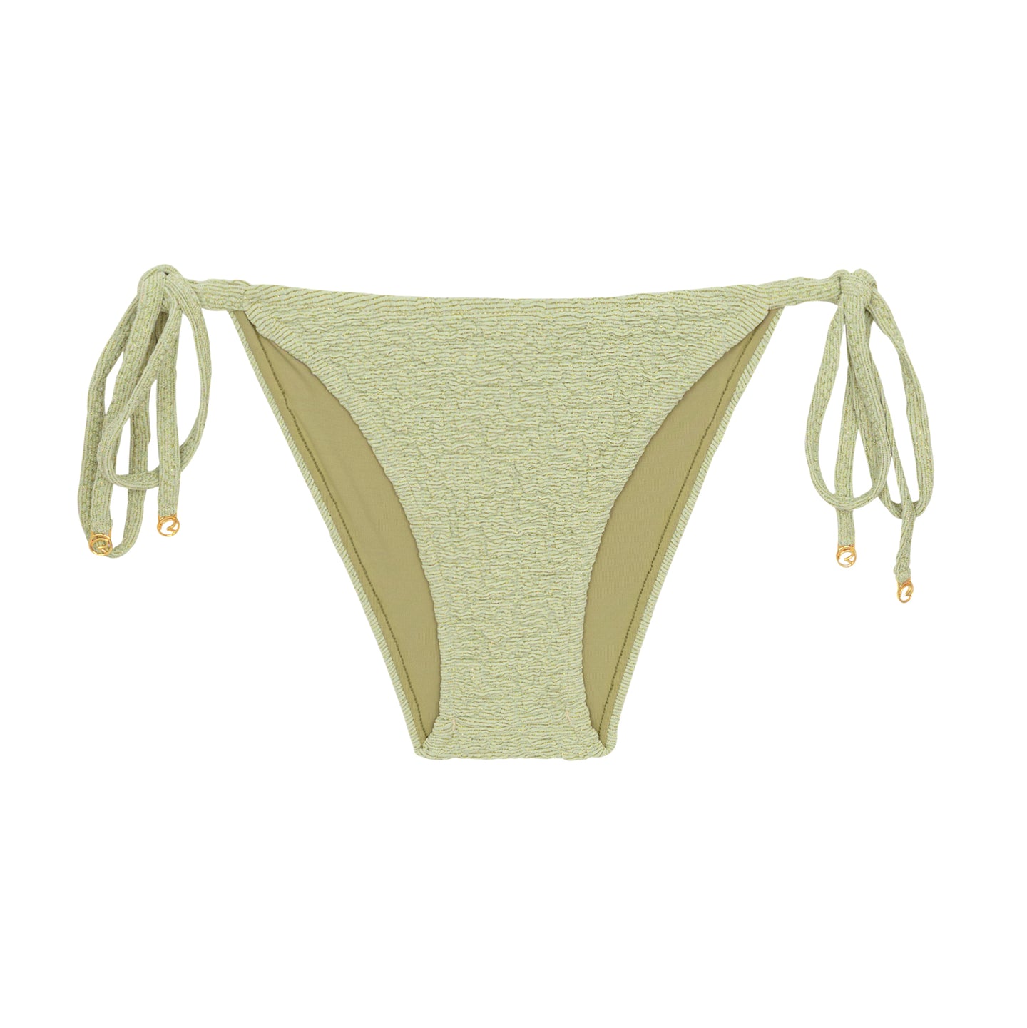 Product Front: Rio De Sol Slip Bottom Brisa-Pistache Lacinho