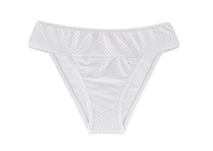 Product Front: Rio De Sol Slip Bottom Cloque Branco Cos Comfort