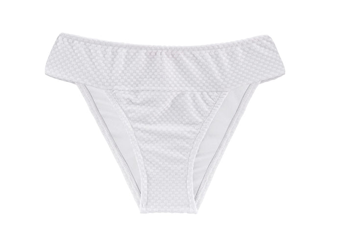 Product Front: Rio De Sol Slip Bottom Cloque Branco Cos Comfort