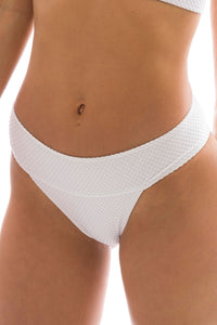 Gallery: Rio De Sol Slip Bottom Cloque Branco Cos Comfort