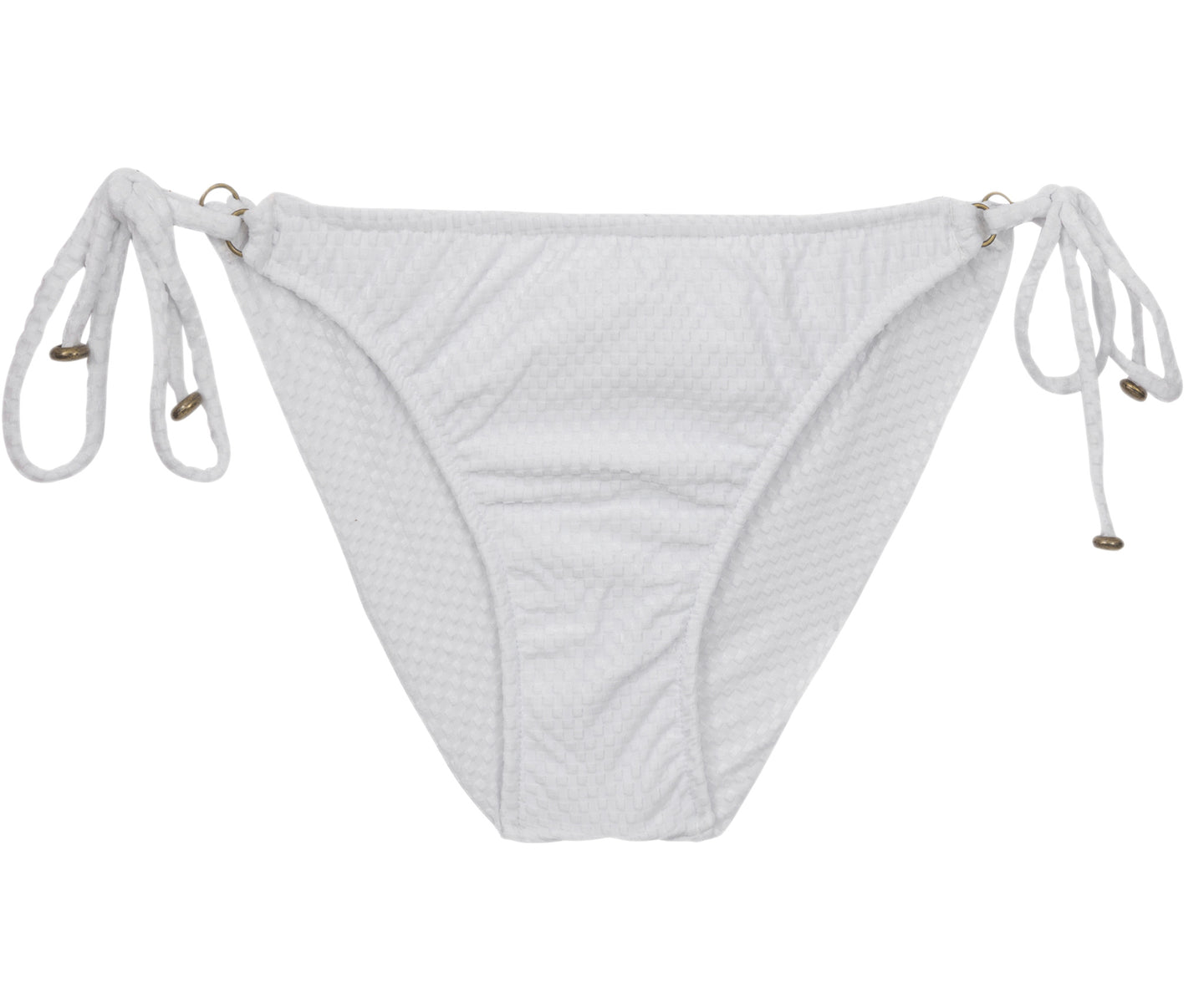 Product Front: Rio De Sol Slip Bottom Cloque Branco New Comfort