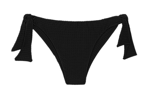 Product Front: Rio De Sol Slip Bottom Dots-Black Italy