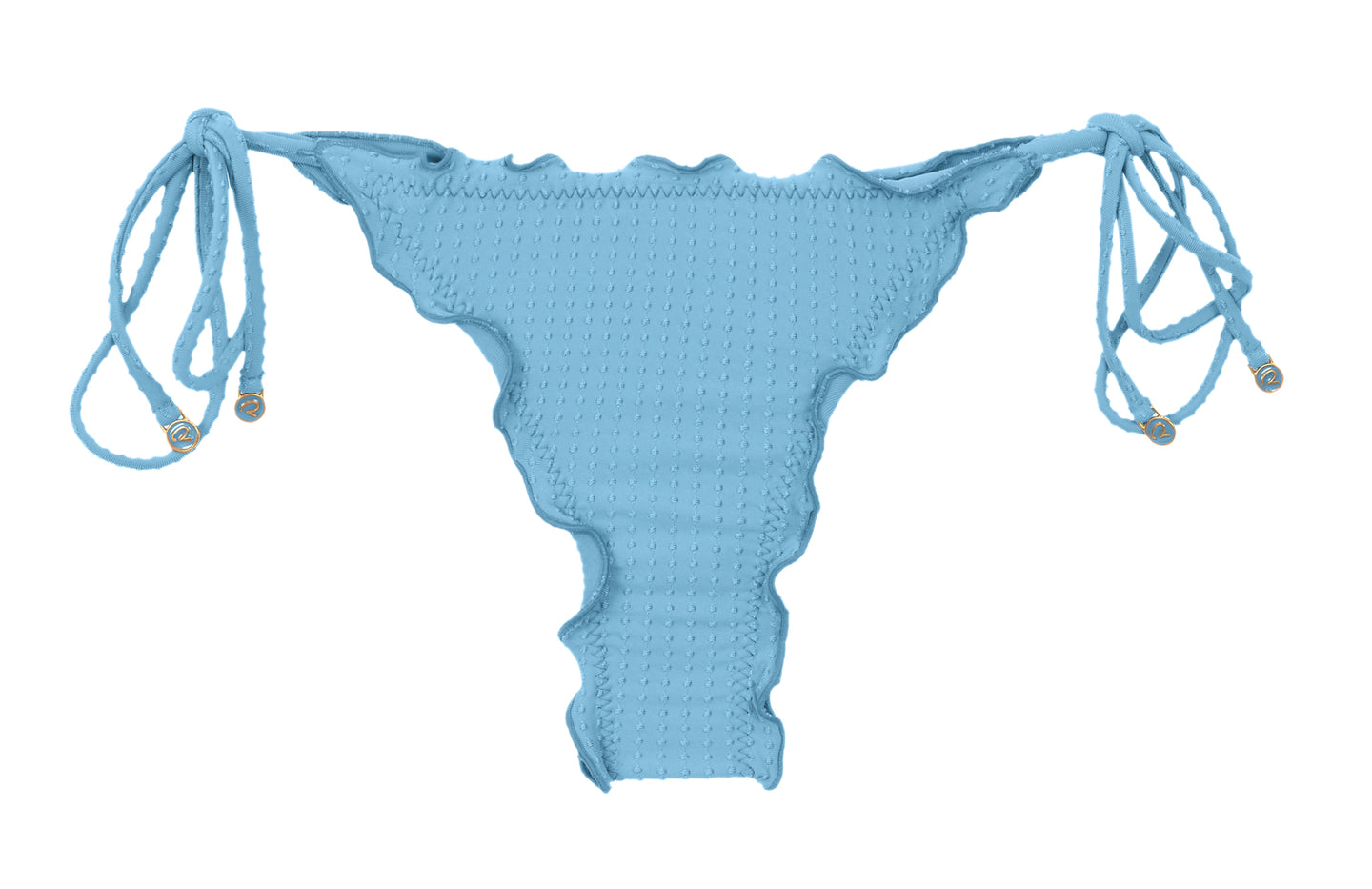 Product Front: Rio De Sol Slip Bottom Dots-Sky Frufru-Fio