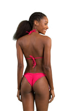 Carica l&#39;immagine nel visualizzatore di Gallery, Model Back: Rio De Sol Slip Bottom Dots-Virtual-Pink Frufru
