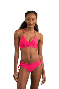 Model Front: Rio De Sol Slip Bottom Dots-Virtual-Pink Madrid