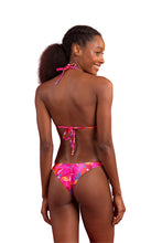 Carica l&#39;immagine nel visualizzatore di Gallery, Model Back: Rio De Sol Slip Bottom Flavors Cheeky-Tie
