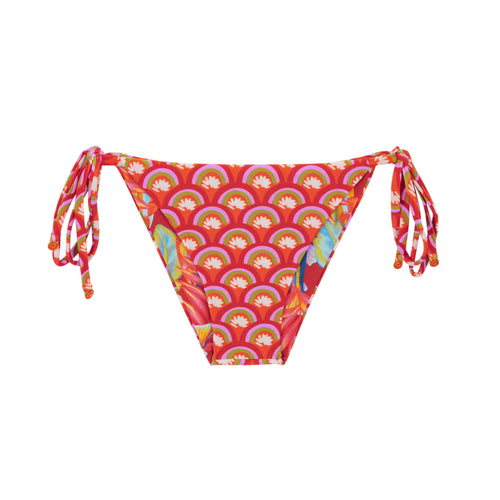 Product Front: Rio De Sol Slip Bottom Floral-Scales Lacinho