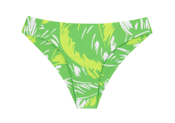 Product Front: Rio De Sol Slip Bottom Green-Palms Nice