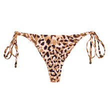 Carica l&#39;immagine nel visualizzatore di Gallery, Product Front: Rio De Sol Slip Bottom Leopard Cheeky-Micro
