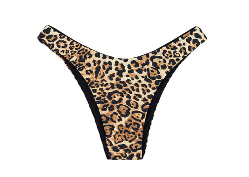 Product Front: Rio De Sol Slip Bottom Leopardo Bandeau
