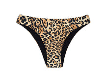 Carica l&#39;immagine nel visualizzatore di Gallery, Product Front: Rio De Sol Slip Bottom Leopardo Black Babado

