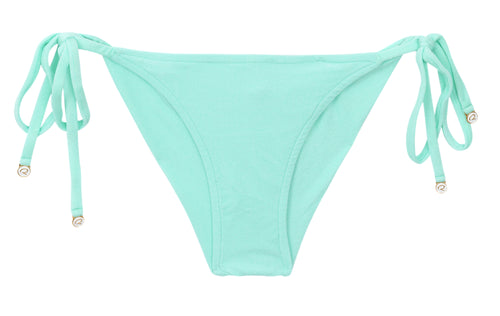 Product Front: Rio De Sol Slip Bottom Malibu-Menta Cheeky-Tie