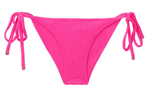 Product Front: Rio De Sol Slip Bottom Malibu-Rosa Cheeky-Tie