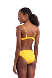 Model Back: Rio De Sol Slip Bottom Malibu-Yellow Essential-Comfy