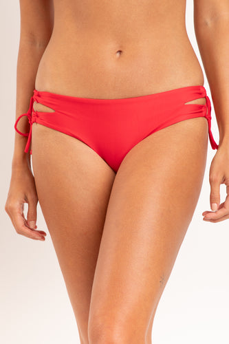 Gallery: Rio De Sol Slip Bottom Microfibra-Chic-Red Madrid