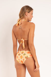 Model Back: Rio De Sol Slip Bottom Mosaico Mel-Comfy