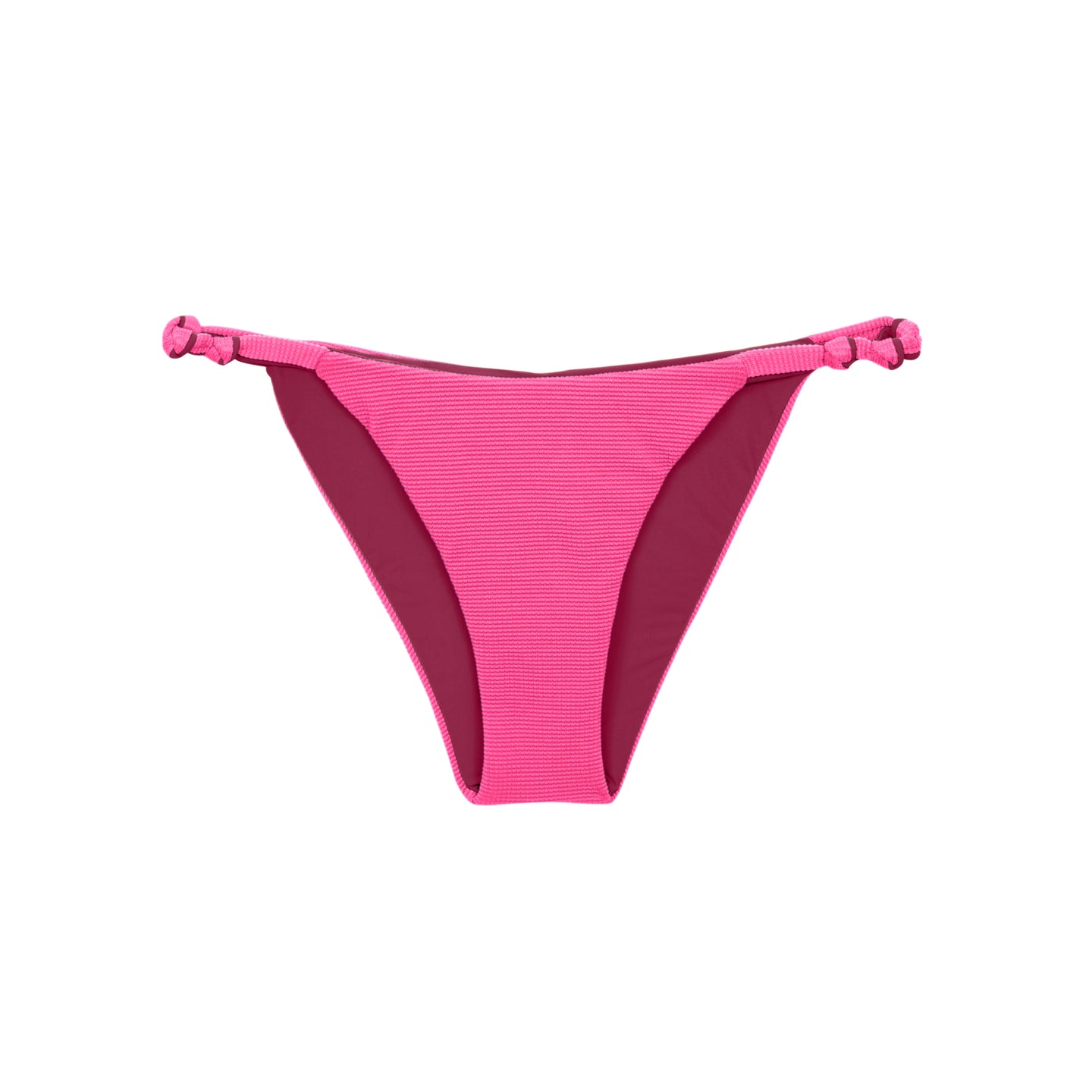 Product Front: Rio De Sol Slip Bottom Mtx-Ultrapink Essential-Rev