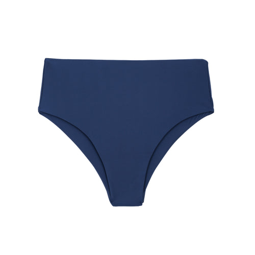 Product Front: Rio De Sol Slip Bottom Navy Hotpants
