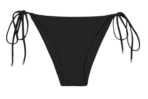 Product Front: Rio De Sol Slip Bottom Nero Lacinho