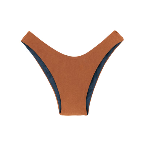 Product Front: Rio De Sol Slip Bottom Nocciola High-Leg