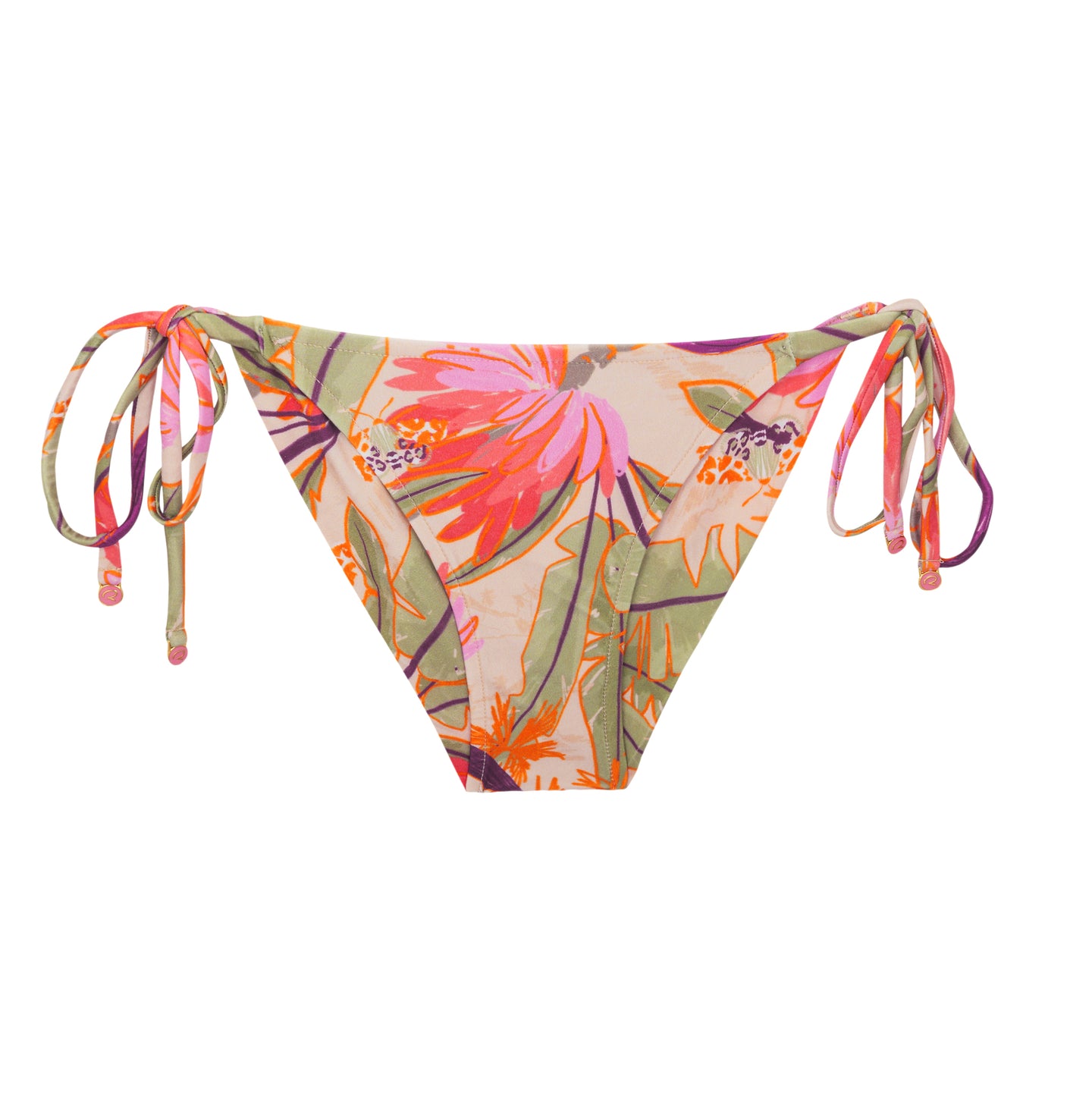 Product Front: Rio De Sol Slip Bottom Oasis Cheeky-Tie