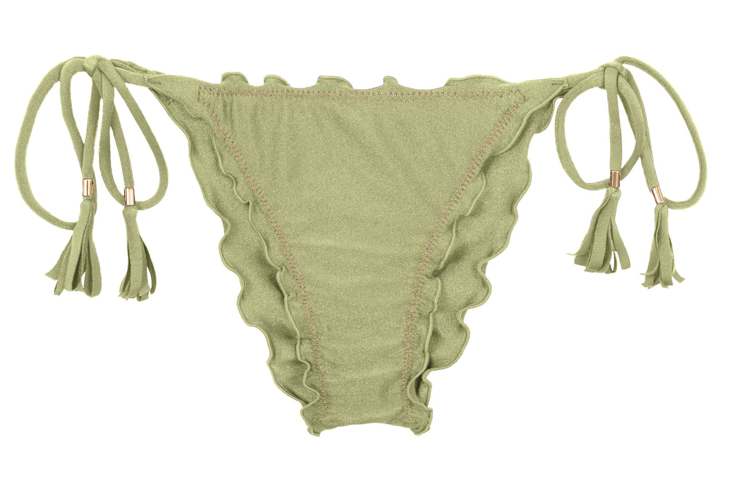 Product Front: Rio De Sol Slip Bottom Oliva Frufru