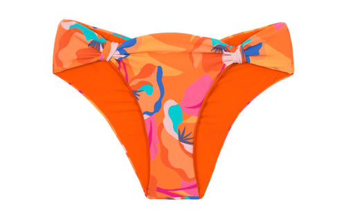 Product Front: Rio De Sol Slip Bottom Orange-Bloom Mel