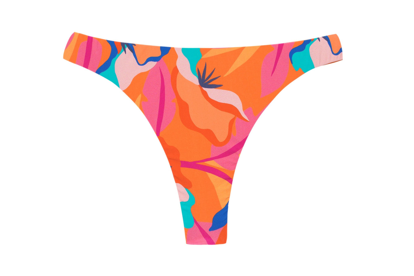 Product Front: Rio De Sol Slip Bottom Orange-Bloom Nice-Fio