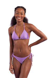 Model Front: Rio De Sol Slip Bottom Orchid Cheeky-Tie