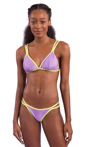 Model Front: Rio De Sol Slip Bottom Orchid Mini-Duo